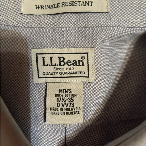 Men’s LL Bean tailored dress shirt - Picture 2 of 2